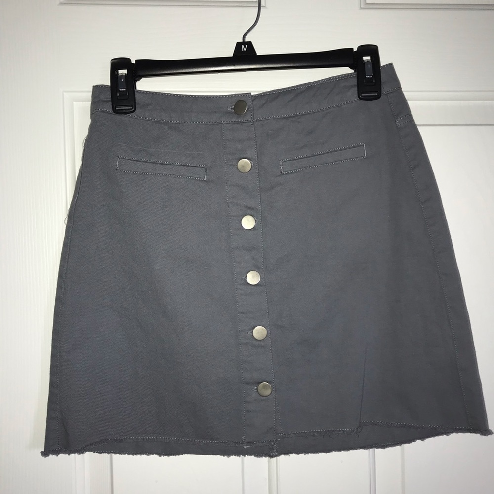 Charlotte russe button down skirt
